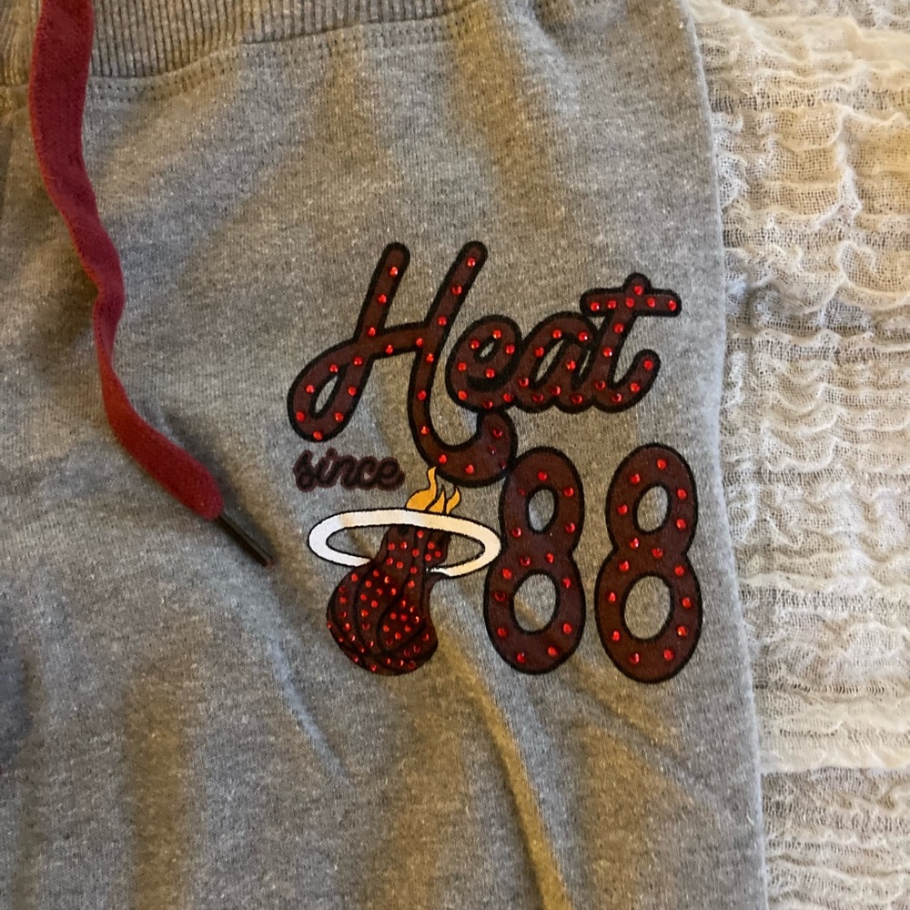 Miami heat sweatpants ladies